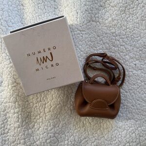 Polène Numéro Un Micro in Textured Camel